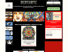 Tablet Screenshot of pentarte.com.ar