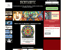 Tablet Screenshot of pentarte.com